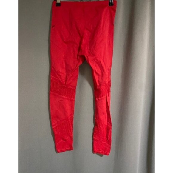 Fabletics Mosaic High-Waisted 7/8 Leggings Red Small - Picture 4 of 8